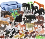 Zestaw figurek zwierząt Badex K968 58 el.