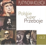 Polskie Super Przeboje PLATYNOWA KOLEKCJA CZ 2 CD zbiorowy CD ze