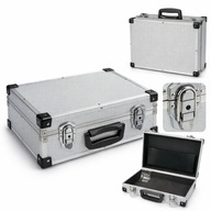WALIZKA ALUMINIOWA SKRZYNKA NARZĘDZIOWA NA NARZĘDZIA SPRZĘT CASE MIKSER DJ