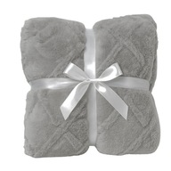 MIĘKKI GRUBY KOC BARANEK 160X220 CIEPŁA NARZUTA NA ŁÓŻKO KOŁDRA