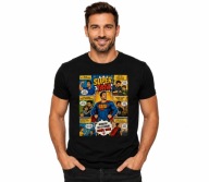 T-shirt Super Tata Koszulka Męska Prezent dla Ojca Dzień Taty DTF r. S