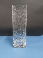 Stary duży Wazon szkło art Skandynawia vintage