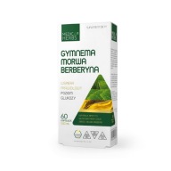 Suplement diety Medica Herbs Gymnema Morwa Berberyna 500 mg 60 kapsułek