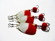 Błystka obrotowa Ubik Urania-73 obrotówka flagowiec pstrąg szczupak 2/5g