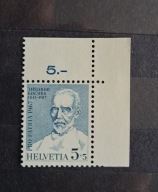 Szwajcaria Pro Patria Theodor Kocher 1967 ** czysty