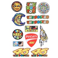 NAKLEJKI NA MOTOR MOTOCYKL ROWER ROSSI 46 DUCATI