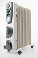 Grzejnik ELEKTRYCZNY - OLEJOWY ,11 żeberkowy, 2900W + TURBO