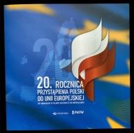 2024 Rocznica przystąpienia Polski do UE Fi blok 382 ** folder