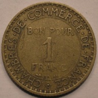 FRANCJA - 1 frank 1921