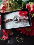 Bransoletka Serce Hematyt Walentynki Dzień Kobiet Prezent