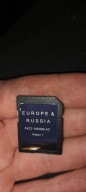 Mapa do nawigacji Europa JAGUAR LAND ROVER karta pamięci SD mapy