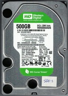 Dysk twardy Western Digital Caviar Green WD5000AADS 500GB SATA II 3,5"