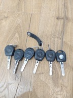 Volkswagen Seata Skoda uzywany kluczyk z elektronika pilot 1 przycisk