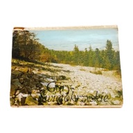 Zestaw kolorowych zdjęć z Gór Świętokrzyskich. Pamiątka turystyczna. PRL.