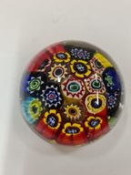 Millefiori szklany przycisk do papieru szkło artystyczne