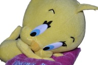 pluszak maskotka Kanarek fajny Tweety Looney Tunes na podusi