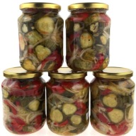 EKO DOMOWA SAŁATKA OGÓRKI PAPRYK KEBAB GYROS 720 ml EKO 1szt