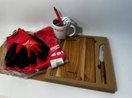 Zestaw DOKO deska do serów koszulka gadżety Brodnica