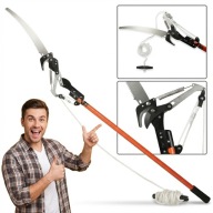 SEKATOR TELESKOPOWY PIŁA 2W1 RĘCZNY OGRODOWY DO GAŁĘZI 4M WYSIĘGNIK NOWY