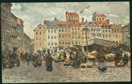 Warszawa Rynek Starego Miasta - Cieślewski SK 1910