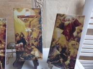 Wielkanoc talerz dla kolecjonera TRIO TRYPTYK Biblia