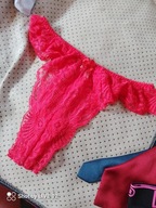 Majtki brazyliany przeźroczyste