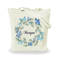 Torba eko bawełniana zakupy - Twój napis