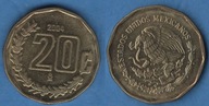 Meksyk 20 centavo, 2004 KM#548