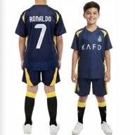 STRÓJ PIŁKARSKI Ronaldo AL NASSR z GETRAMI 128 cm KOMPLET DLA DZIECI