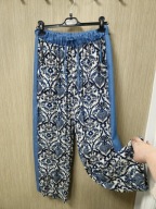 Spodnie cienki jeans szwedy, r. Uni Italy wzory !!!