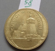 2 złote KOŚCIÓŁ W HACZOWIE z 2006 roku