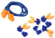 ZATYCZKI STOPERY DO USZU SPANIA WIELORAZOWE 5 PAR