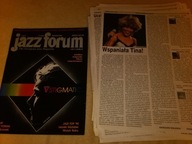 1 SZT. JAZZ FORUM - EDYCJA POLSKA, NR 1-2/1996 + WYCINKI MUZYCZNE Z ANGORY