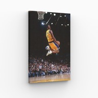 Obraz na płótnie 40x70 Powietrzny Kobe Bryant koszykówka | Prezent