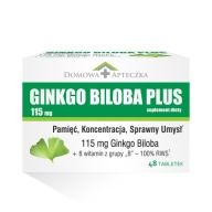 Suplement diety Domowa Apteczka Ginkgo Biloba Plus 48 tabletek