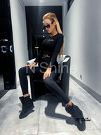 LEGINSY N'SHINE + ZŁOTY HAFT, rozmiary: xs/s, s/m, m/l