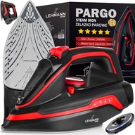 ŻELAZKO BEZPRZEWODOWE PAROWE DUŻA MOC 3000W CERAMICZNA POWŁOKA LEHMANN
