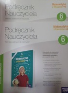 MATEMATYKA Z KLUCZEM 6 część 1 i 2 komplet książki nauczyciela Nowa Era