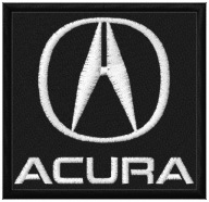 Termo Naszywka Acura Haft Motoryzacja Haftowana Naprasowanka