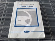 FORD FOCUS MK1 Instrukcja Obsługi Książka 2000