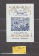 Polska 1999r., BL 166 B **.
