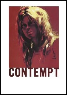 A2 PLAKAT FILMOWY FILM POGARDA, CONTEMPT, BRIGITTE BARDOT (1963)