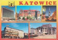 KATOWICE - HOTEL SILESIA - MUZEUM - GMACH TV - RYNEK - TEATR ŚLĄSKI - HERB