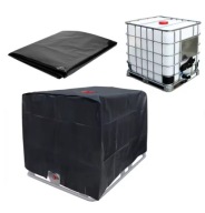 Pokrowiec na zbiornik IBC 1000L UV wodoodporny czarny 210D