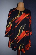 MAGMARA PIĘKNA SUKIENKA ASYMETRYCZNA MINI_48/50