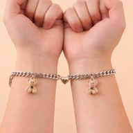 Bransoletki Magnetyczne MISIE dla Par Zestaw 2szt