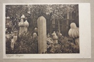 SARAJEVO cmentarz muzulmanski nagrobki osmanskie stara pocztowka Balkan