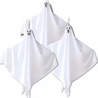 HALLOWEEN DEKORACJE WISZĄCE DUCHY DUSZKI 65cm STRASZNE OZDOBY ZESTAW 3 szt.