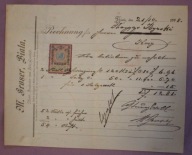 M. Groser, Biala, Byrski, Kozy, BIELSKO - BIAŁA, 1898 rok, ZNACZEK