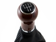 GAŁKA DREWNO MIESZEK RAMKA CHROM VW doGolf IV 4 Bora